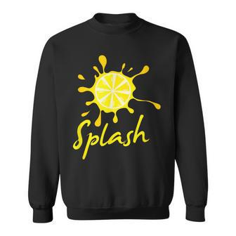 Lemon Splash Summer Fruit Drink Lemonade Sweatshirt - Monsterry