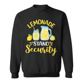 Lemonade Stand Security Sweatshirt - Monsterry AU