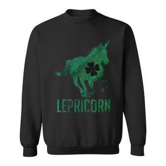 Lepricorn Leprechaun Unicorn St Patrick's Day Horse Sweatshirt - Monsterry