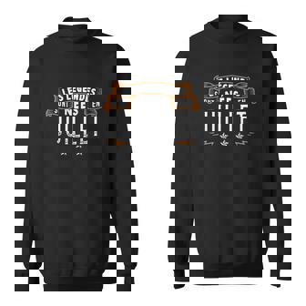 Les Legendes Sont Nees En Juillet Sweater e - Cadeauxyz