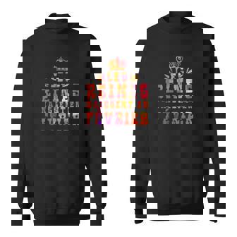 Les Reines Naissent En Fevrier Sweater e - Cadeauxyz