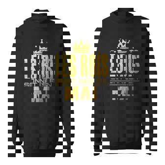 Les Rois Sont Nes En Mai Tshirt Sweater e - Cadeauxyz