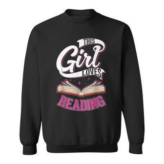 Leseratte Bücher Mädchen Bücherwurm Sweatshirt - Seseable