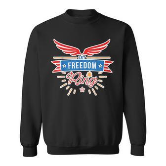 Let Freedom Ring 4 July America Independence Day Sweatshirt - Monsterry DE