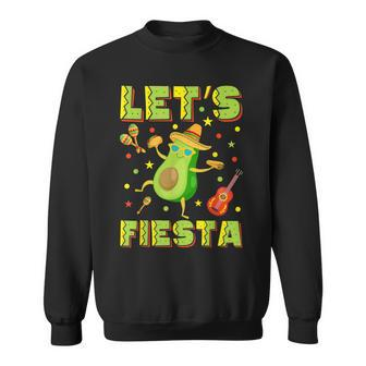 Let's Fiesta Avocado And Tacos Cinco De Mayo Sweatshirt - Monsterry CA