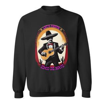Let's Fiesta Cinco De Mayo Mexican Party Guitar Music Lover Sweatshirt - Monsterry DE