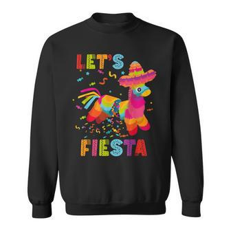 Let's Fiesta Pinata Cinco De Mayo Mexican Party Pinata Sweatshirt - Seseable