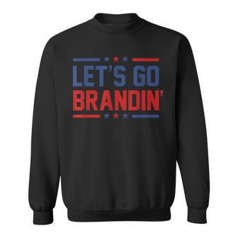 Let's Go Brandin' Anti Joe Biden Quote Sweatshirt - Monsterry