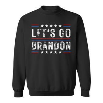 Let’S Go Brandon Vintage Pro America Anti-Biden Social Club Sweatshirt - Monsterry DE