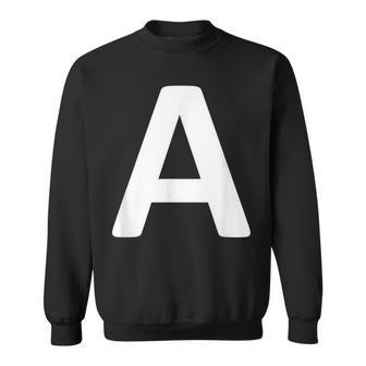 Letter A Sweatshirt - Geschenkecke