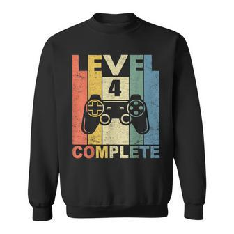Level 4 Complete Vintage Celebrate 4Th Wedding Sweatshirt - Monsterry
