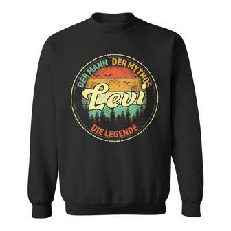 Levi The Man The Myth The Legend Father's Day Sweatshirt - Monsterry CA