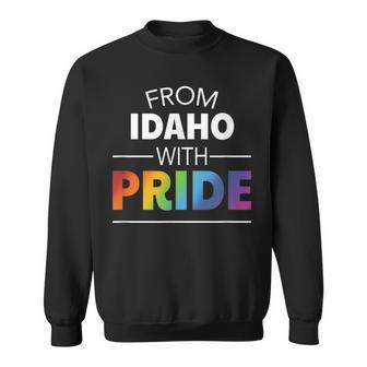 Lgbt Idaho Pride Sweatshirt - Monsterry