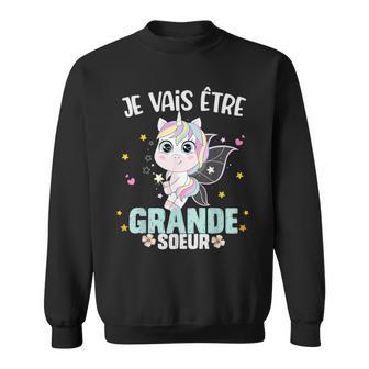 Licorne Annonce Grossesse Grande Soeur Enfant Naissance Bébé Sweater e - Cadeauxyz