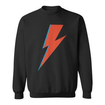 Lightning Bolt As Worn By Ziggy Rock Classic Music Sane 70S Sweatshirt - Thegiftio UK