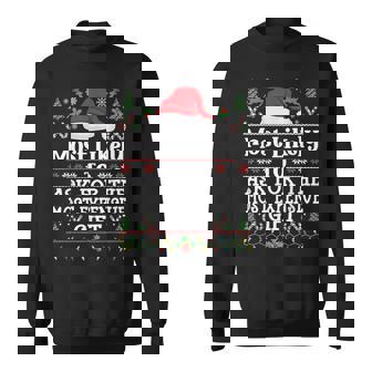 Likely To Ask For The Most Expensive Present Christmas Sweatshirt - Thegiftio UK