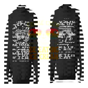 Most Likely To Eating Ice Cream Matching Family Cruise 2024 Sweatshirt | Mazezy