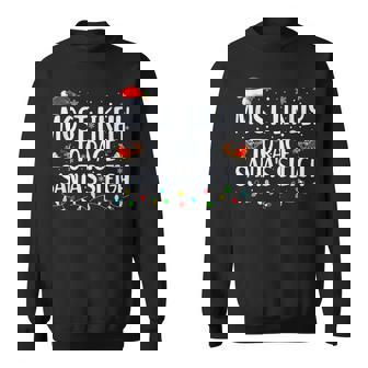 Most Likely To Race Santa's Sleigh Xmas Family Christmas Sweatshirt - Thegiftio