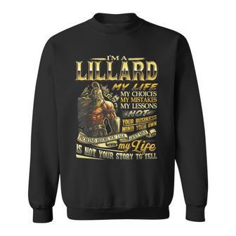 Lillard Family Name Lillard Last Name Team Sweatshirt - Monsterry AU