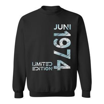 Limited Edition Juni 1974 Mann Frau 50 Geburtstag Sweatshirt - Geschenkecke