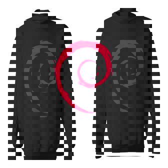 Linux Pour Amoureux Debian Logo Spiral Open Source Os Sweater e - Cadeauxyz