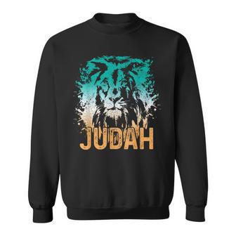 Lion Of Judah Ethiopian Hebrew Israelite Rastafari Sweatshirt - Monsterry UK