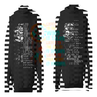 Listen To The Wind It Talks Fun Native American Day Graphic Sweatshirt - Thegiftio