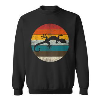 Lizard Animal Retro Gecko Sweatshirt - Seseable