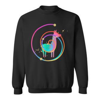 Llama Leona Sweatshirt - Monsterry