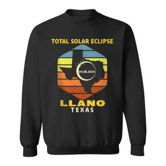 Llano Texas Total Solar Eclipse 2024 Sweatshirt - Thegiftio UK