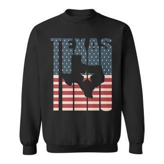 Lone Star Texas American Flag Sweatshirt | Mazezy