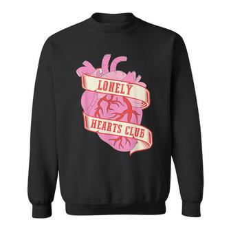 Lonely Hearts Club Broken Heart Single Women Sweatshirt - Monsterry
