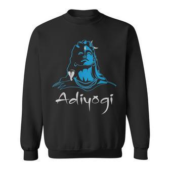 Lord Shiva Hindu God Adiyogi Yoga Meditation Sweatshirt | Seseable UK