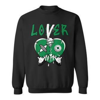Loser Lover Drip Heart Lucky Green 3S Matching For Women Sweatshirt - Monsterry DE