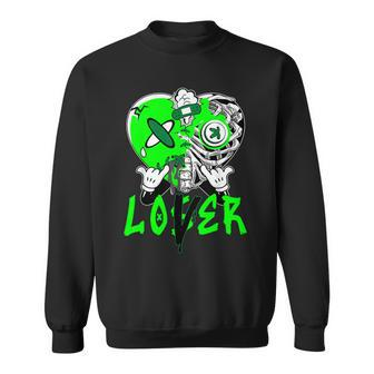 Loser Lover Dripping Heart Green 5S For Women Sweatshirt - Seseable