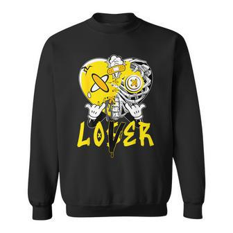 Loser Lover Dripping Heart Yellow 5S For Wo Sweatshirt - Seseable