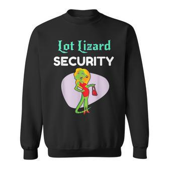 Lot Lizard Security Trailer Park Redneck Sweatshirt - Monsterry UK