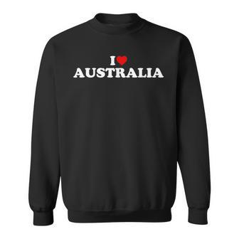 I Love Australia Cœur Sweater e - Cadeauxyz