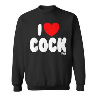 I Love Cocktails Raunchy Women's Embarrassing Sweatshirt - Monsterry UK