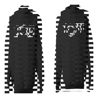 Love With Crown Of Thorns As O Jesus Paid It All Sweatshirt - Monsterry