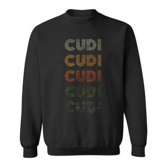 Love Heart Cudi Grunge Vintage Style Black Cudi Sweatshirt - Seseable