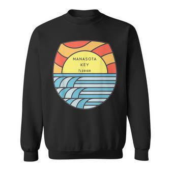 I Love Manasota Key Florida Fl Atlantic Ocean Sunrise Sweatshirt - Monsterry DE