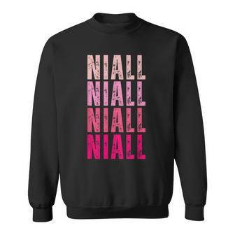 I Love Niall Vintage Personalized Name Niall Sweatshirt - Monsterry AU