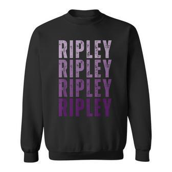 I Love Ripley Personalized Name Ripley Vintage Sweatshirt - Seseable