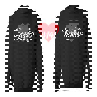 I Love Ronaldo First Name I Heart Named Sweatshirt - Thegiftio UK