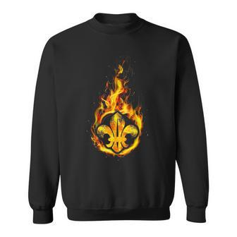 I Love Scouting Fire Scout Leader Best Cool Scout Sweatshirt - Monsterry