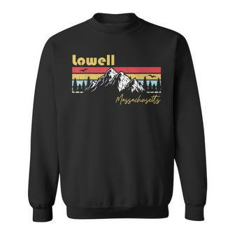 Lowell Massachusetts Roots Hometown Vintage Home State Pride Sweatshirt - Monsterry AU