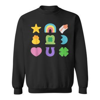 Lucky Cereal Marshmallow Shapes Magically Charms Delicious Sweatshirt - Thegiftio UK
