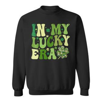 In My Lucky Era Happy St Pattys Day Girls Ns Sweatshirt - Seseable