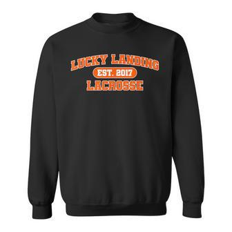 Lucky Landing Lacrosse Est 2017 Sweatshirt - Monsterry AU